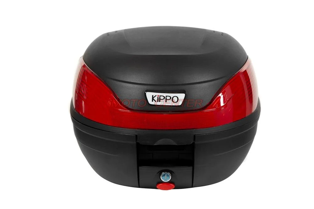 Kufer Kippo YM-866 czarny mat czerwony Odblask 32L — ujęcie 2