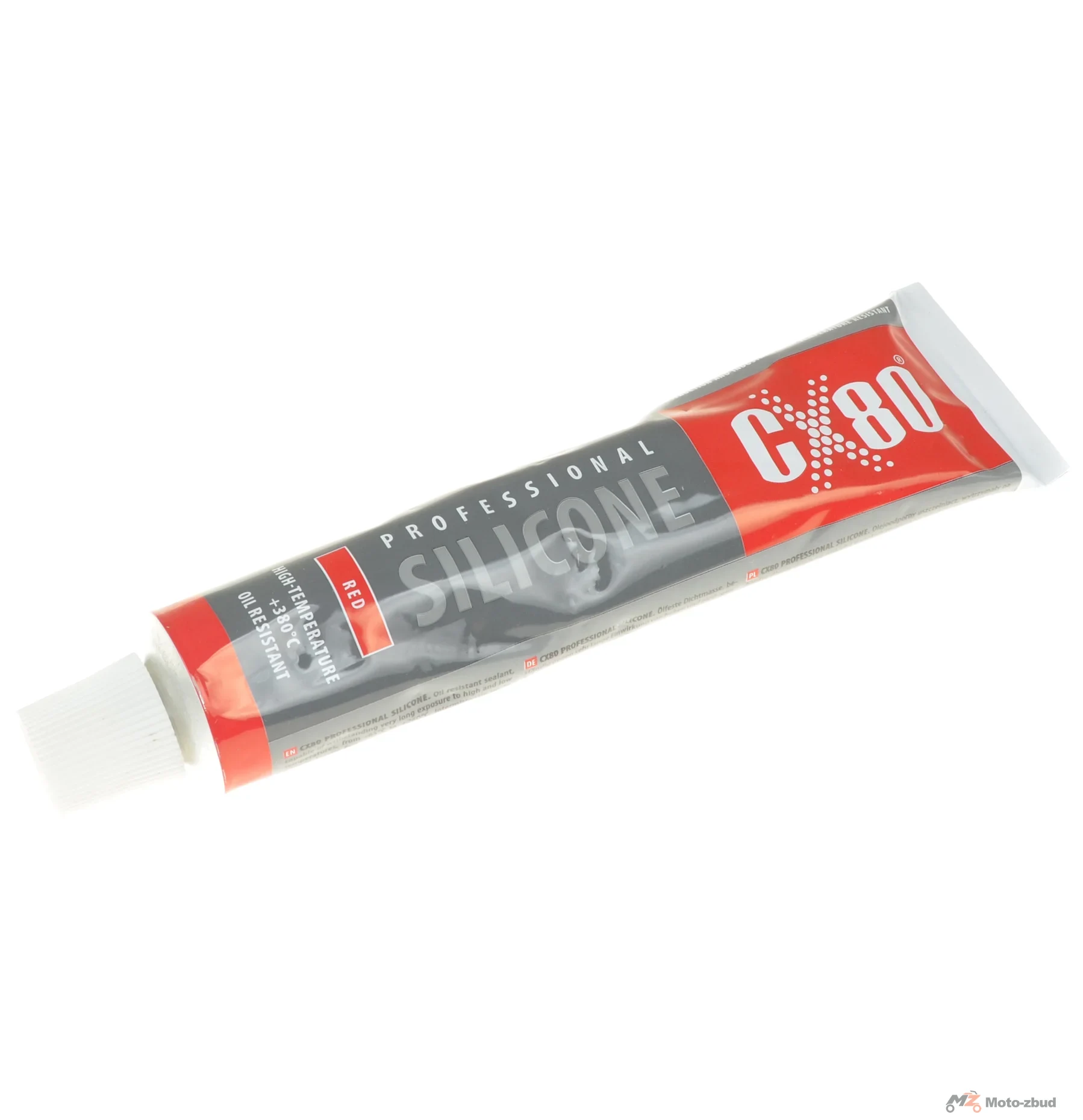 Silikon wysokotemperaturowy CX80 czerwony 80 ml