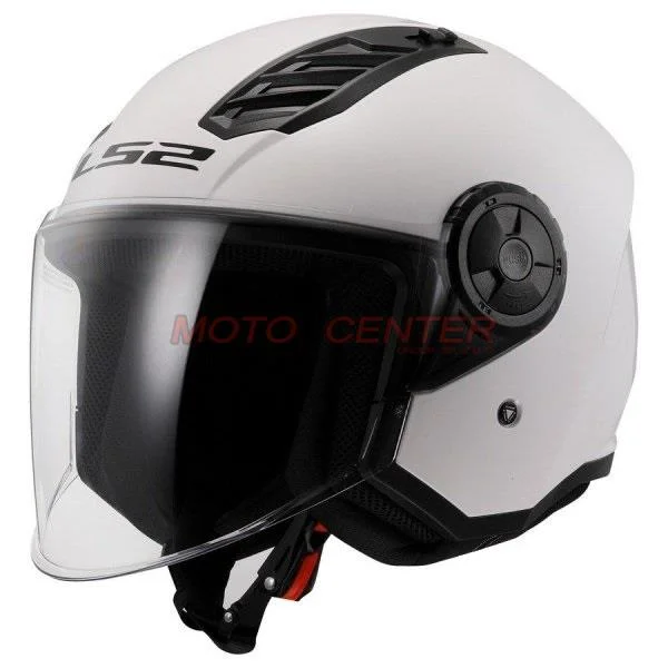 Kask otwarty LS2 OF616 Airflow II Solid — biały 3XL