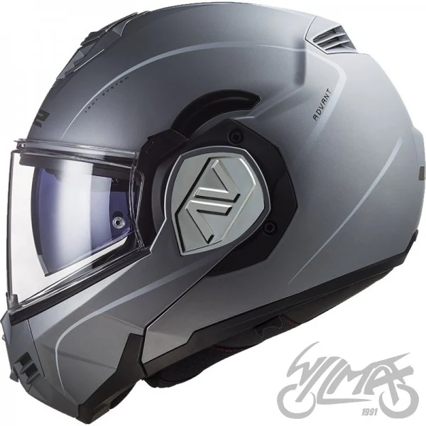 Kask szczękowy LS2 FF906 Advant Special Matt Silver — L — ujęcie 2