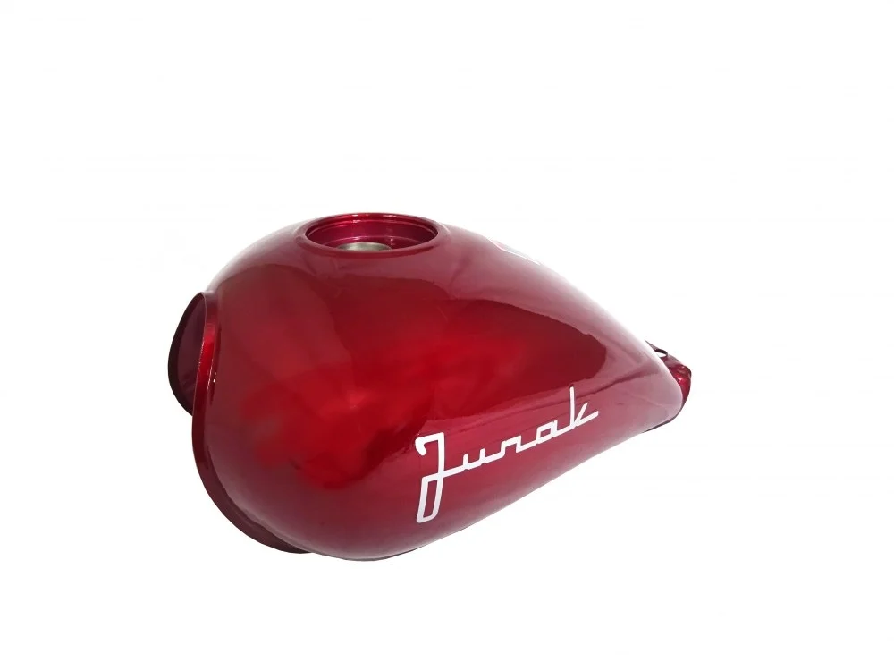 Junak 902/121 zbiornik paliwa jasno-bordowy (pompa 6 śrub) (miernik 4 śruby) — ujęcie 2