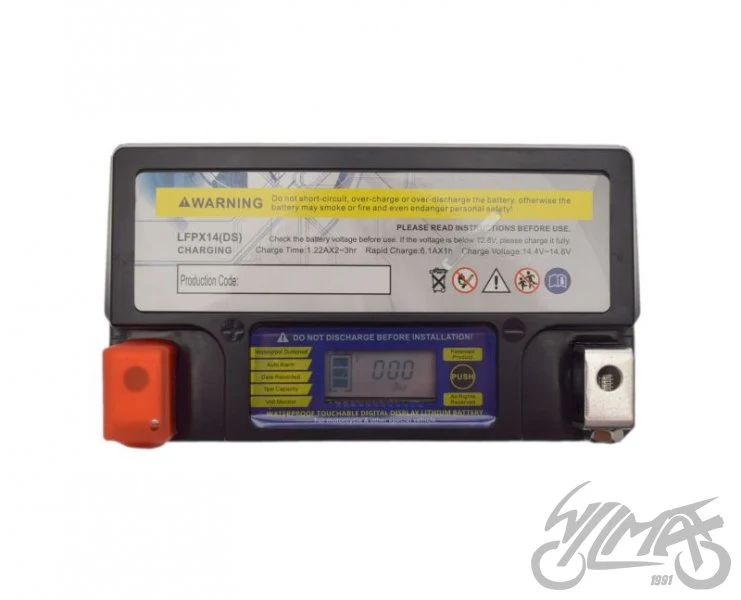 Akumulator WTX14-BS (YTX14-BS) lithium 12 V — ujęcie 2