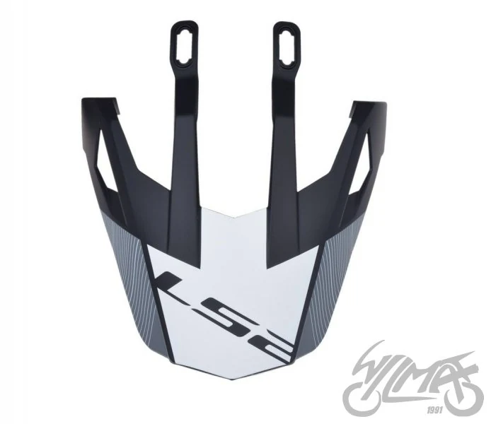Daszek MX702 hill matt black white — ujęcie 2