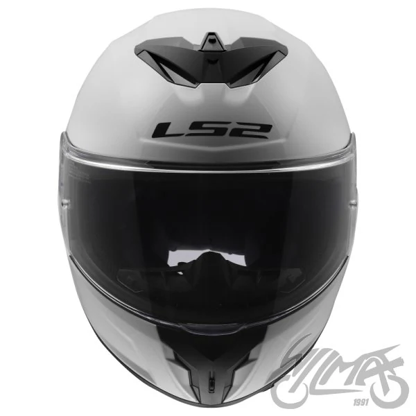 Kask LS2 FF820 Rapid III Solid Gloss White — M — ujęcie 3