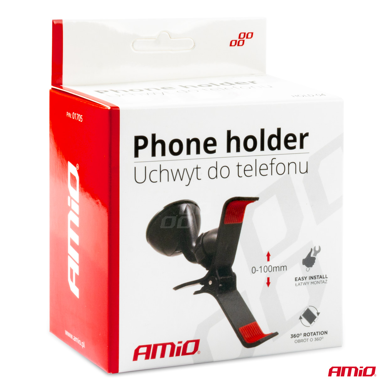 Uchwyt na telefon do samochodu auta HOLD-04 — ujęcie 5