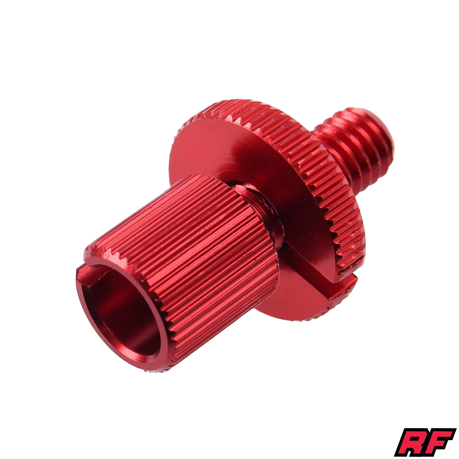 Napinacz linki M8 30 mm aluminium CNC czerwony Racing Force — ujęcie 1