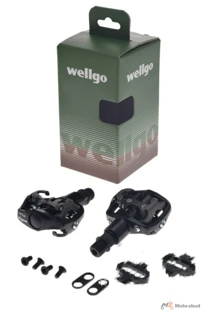 Pedały rowerowe Wellgo zatrzaskowe SPD — AWR0078, para