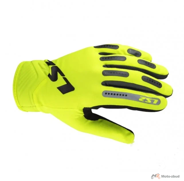 Rękawice LS2 bend man h-v yellow grey M