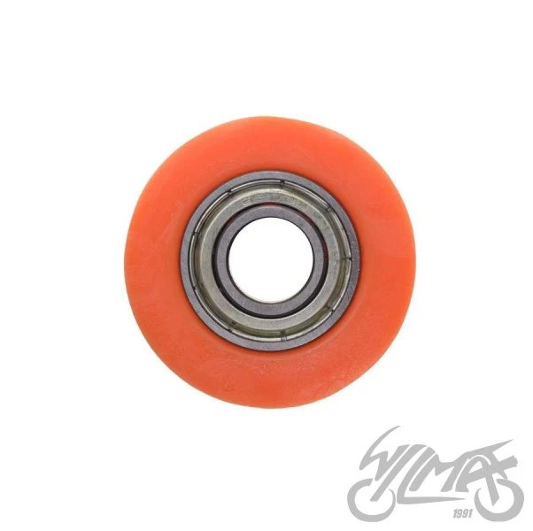 Rolka prowadząca łańcucha 22 mm — otwór 10 mm, pomarańczowa, AW567792 — ujęcie 2