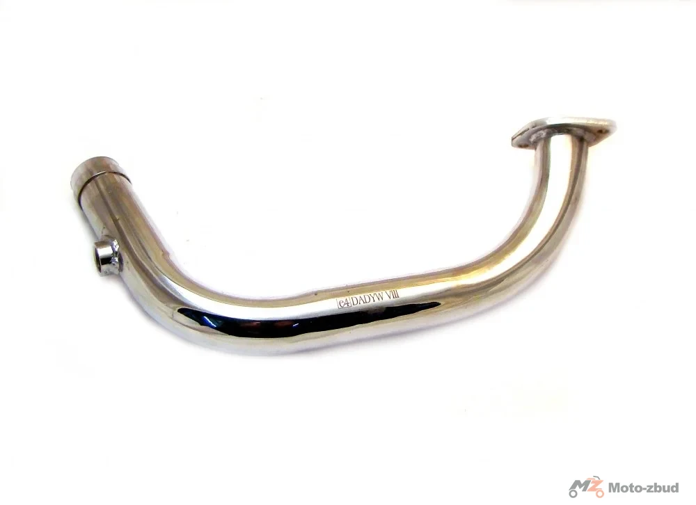 Junak M11 125 cm³/320 cm³ kolanko wydechowe lewe (z otworem na sondę/króciec) (2010-2014)