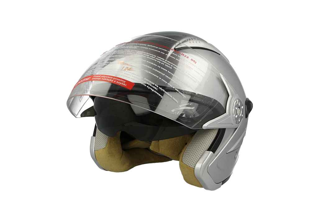 Kask motocyklowy VCAN V529 Grey – S — ujęcie 3
