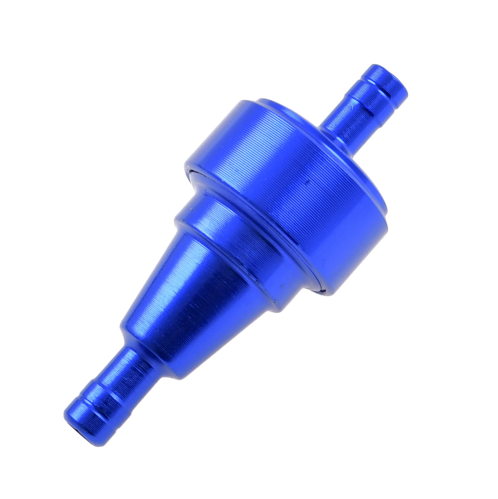 Filtr paliwa aluminium CNC niebieski V2 Racing Force — ujęcie 1