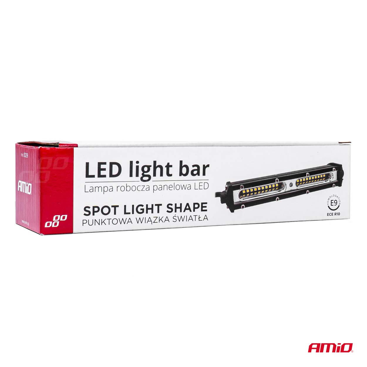 Lampa robocza panelowa slim LED BAR AWL48 54 W 18 cm 4320lm 12 V 24 V — ujęcie 4
