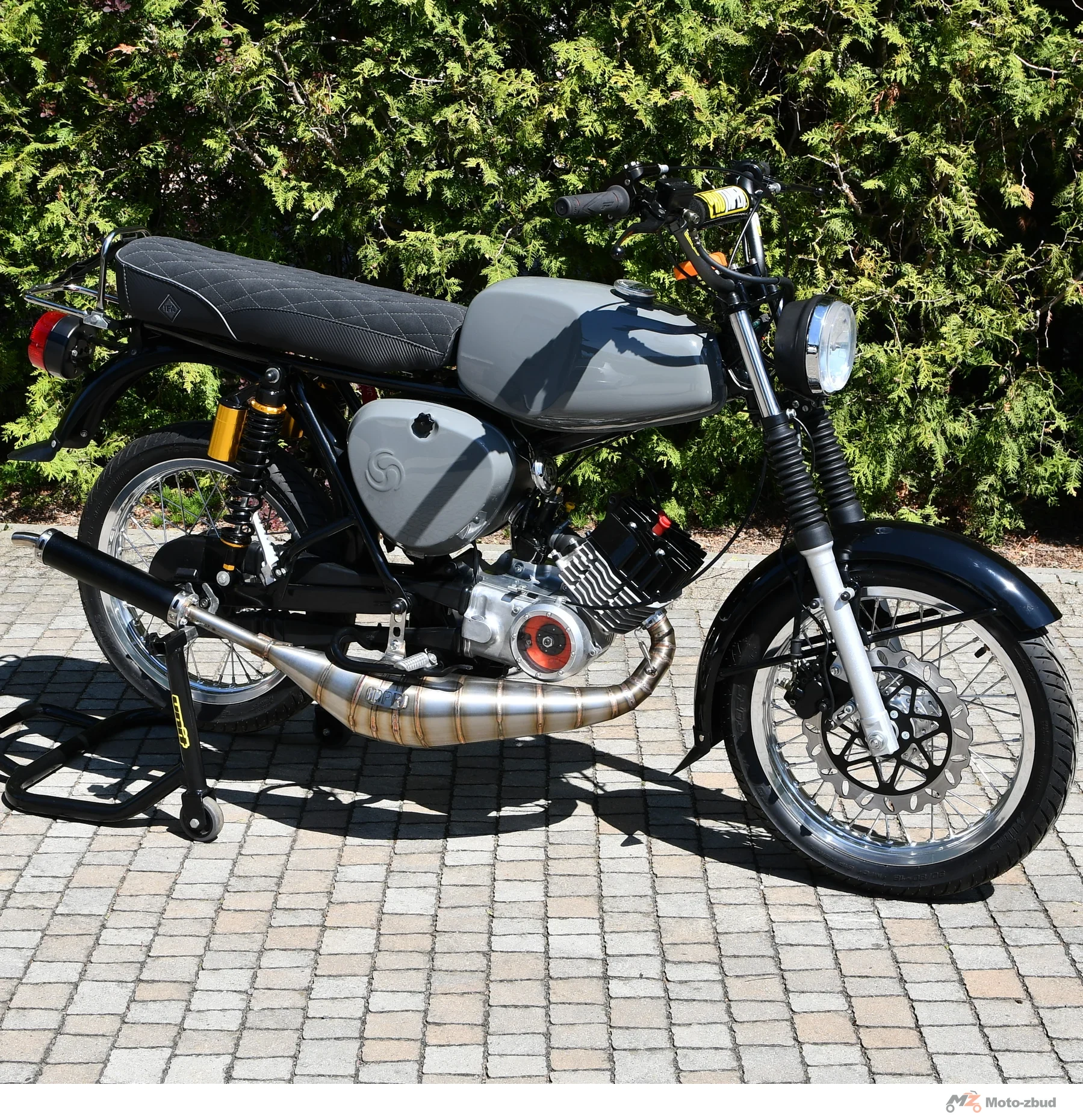 Tłumik Simson racing mtx 130 DPR Performance · real carbon Evo (VM7450) — ujęcie 3