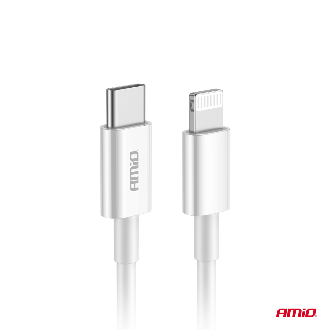 Kabel do ładowania USB-C - LIGHTNING IPHONE PD 20 W 100 cm FullLINK — ujęcie 4