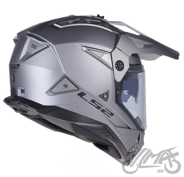 Kask adventure LS2 MX702 Pioneer II Matt Titan — XXL — ujęcie 3
