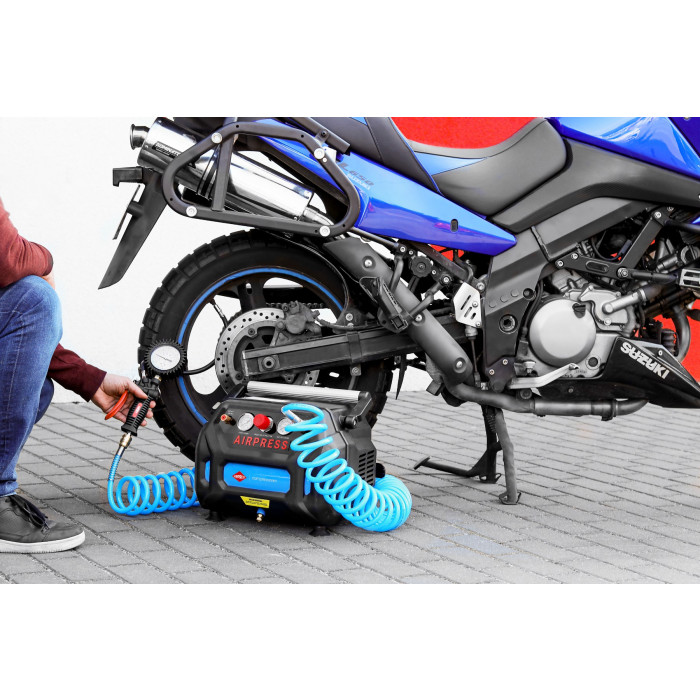 Mini kompresor bezolejowy 6 l AIRPRESS 36943 — ujęcie 2