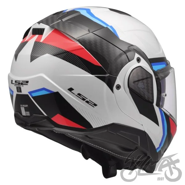 Kask LS2 FF910 advant II triple white blue red S — ujęcie 5