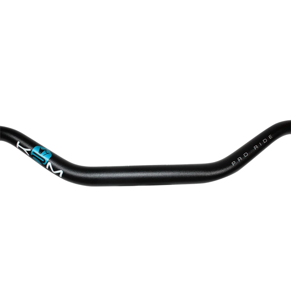 Kierownica fatbar KRM Pro Ride czarno - jasno niebieska 22/28,6 mm + gąbka — ujęcie 2