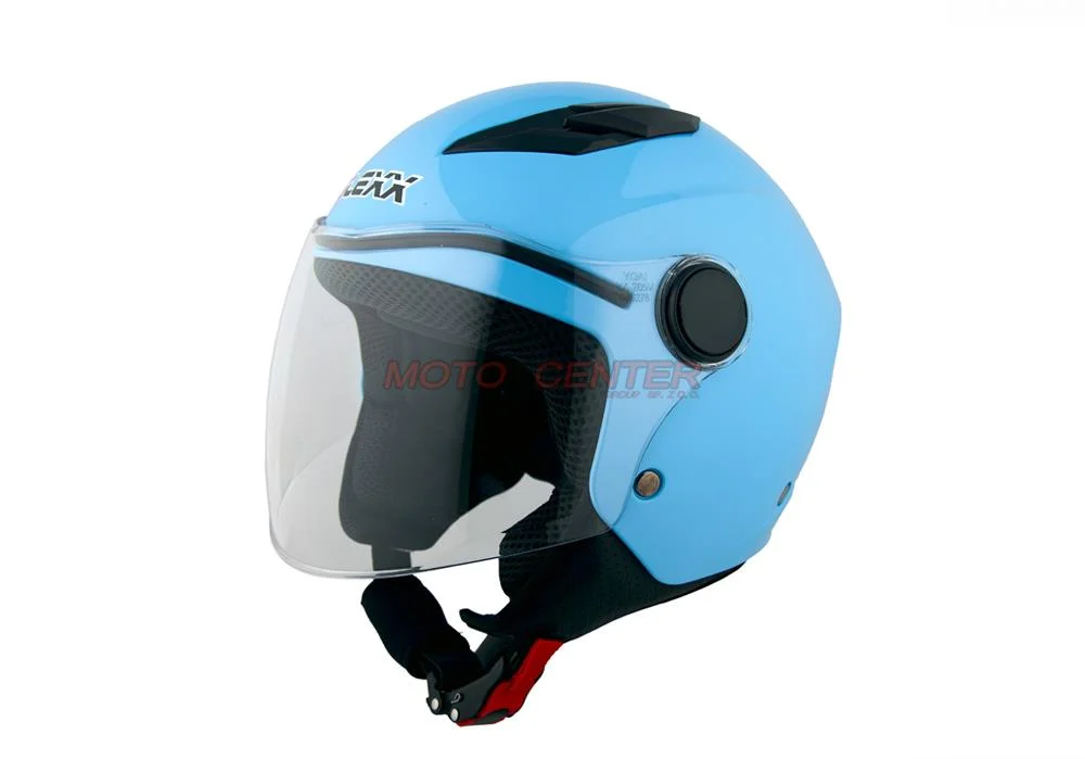 Kask motocyklowy otwarty dziecięcy BLEXX YA-215 niebieski S ECER22.06 — ujęcie 1