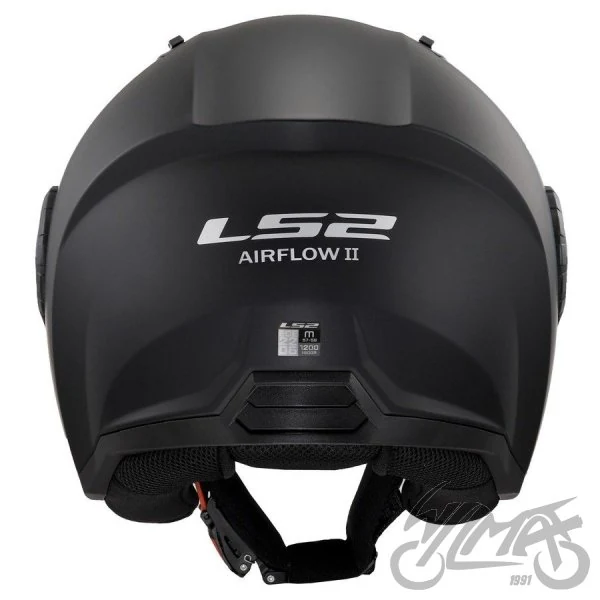 Kask LS2 OF616 Airflow II Solid Matt Black-06 — rozmiar M — ujęcie 4