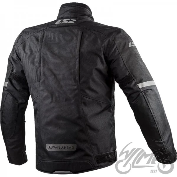 Kurtka motocyklowa LS2 Serra EVO męska Black — 3XL — ujęcie 2