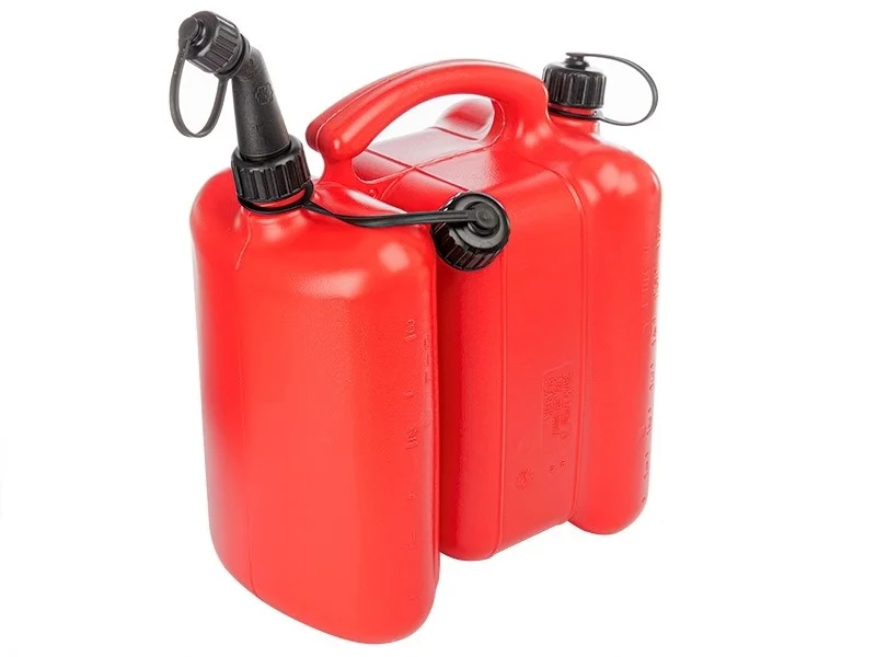 Kanister plastikowy dwukomorowy na paliwo / olej 6+3 l — ujęcie 2