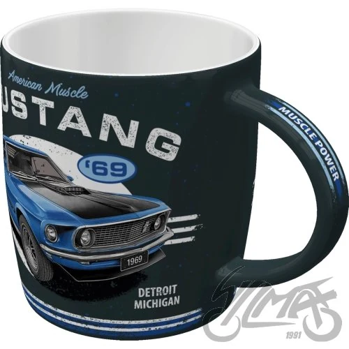Kubek Ford mustang mach i blue 43090 — ujęcie 2