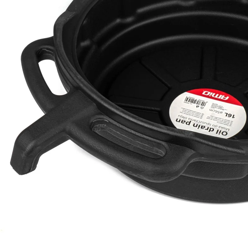 Miska z lejkiem do zlewania oleju spuszczania płynów cieczy 16l 56cm — ujęcie 3
