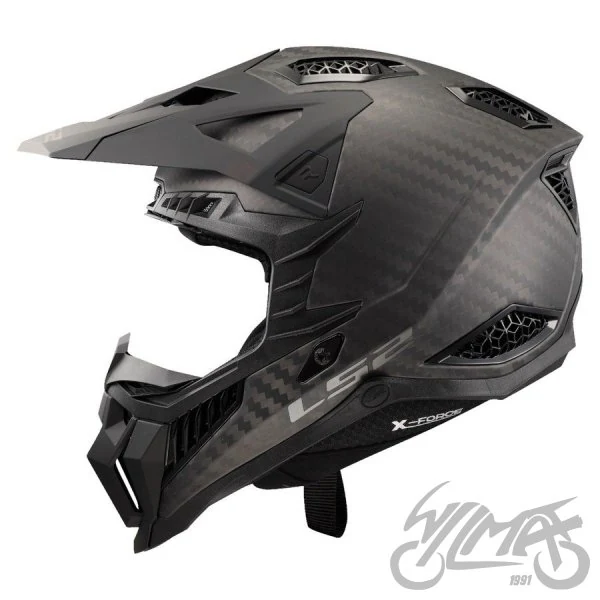 Kask LS2 MX703 C X-Force Matt Carbon — rozmiar M — ujęcie 2