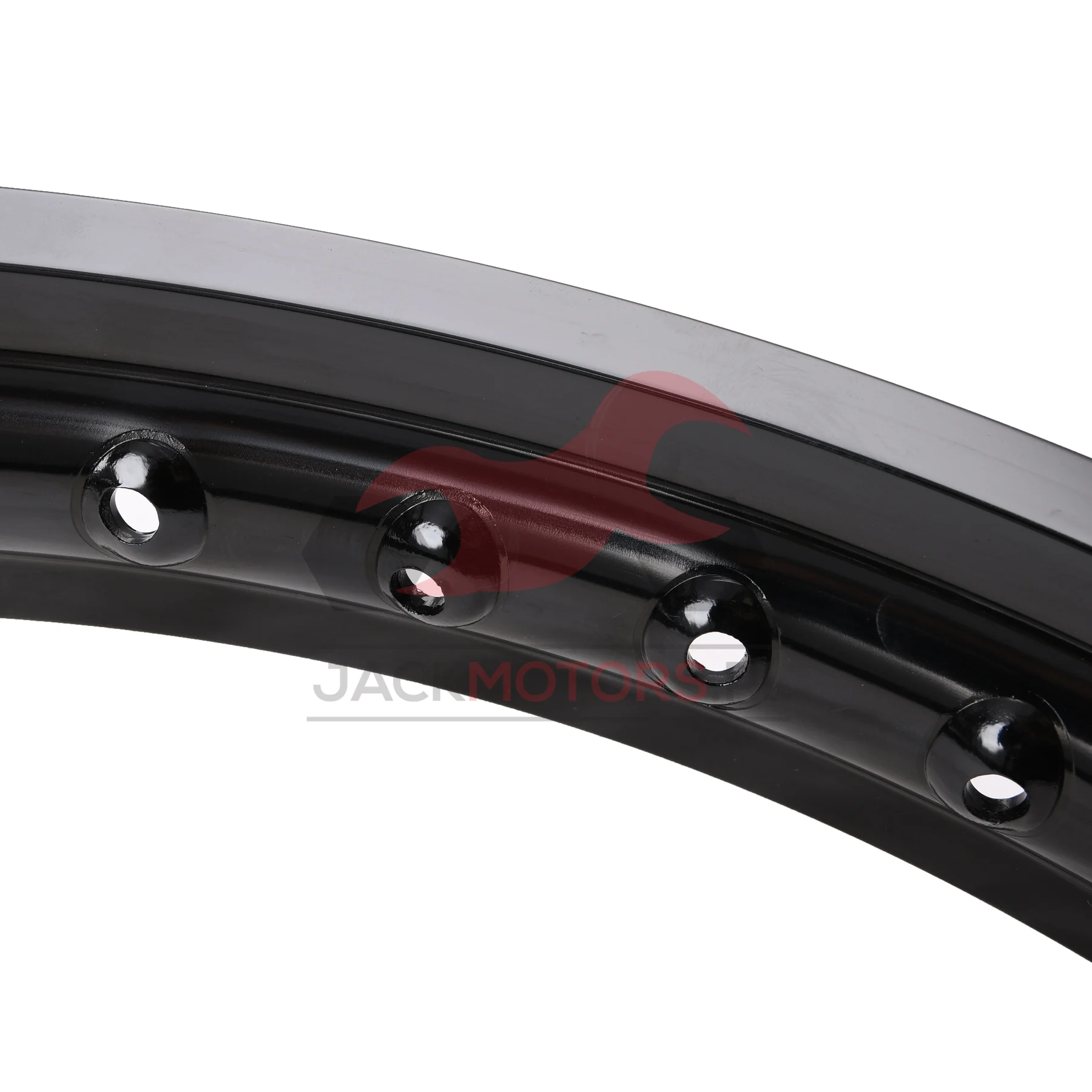 Obręcz koła MZ ETZ TS WSK 1,85 × 18 aluminiowa czarna DPR Classic — ujęcie 4