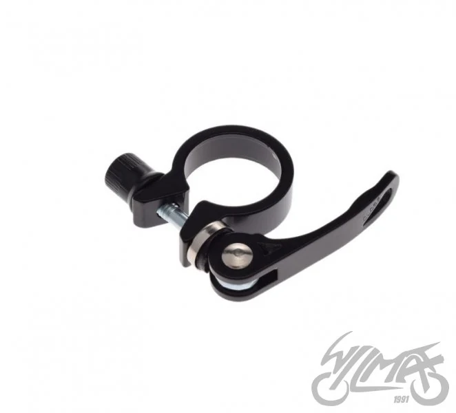 Obejma sztycy 34,9 mm — czarny, szybkozamykacz — ujęcie 1
