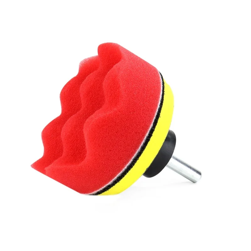 Zestaw gąbek do polerowania gąbki polerskie 8 el.+ dysk 80 mm + adapter M14 — ujęcie 5