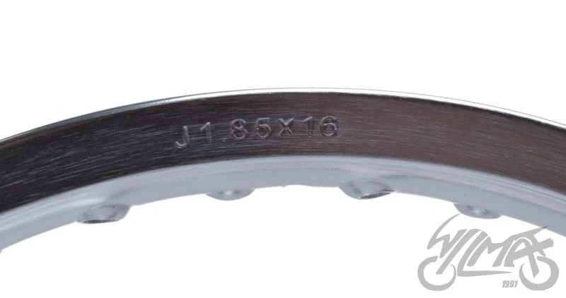 Obręcz koła 16 × 1,85 tył aluminium wąska — ujęcie 2