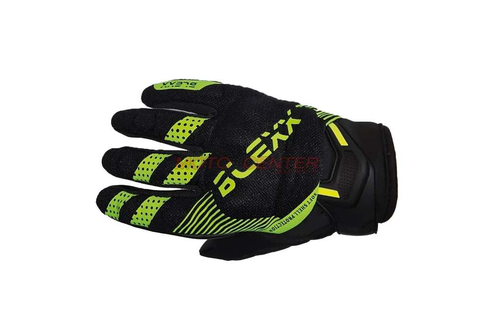 Rękawice tekstylne BLEXX ST20 czarno-zielone S — ujęcie 2