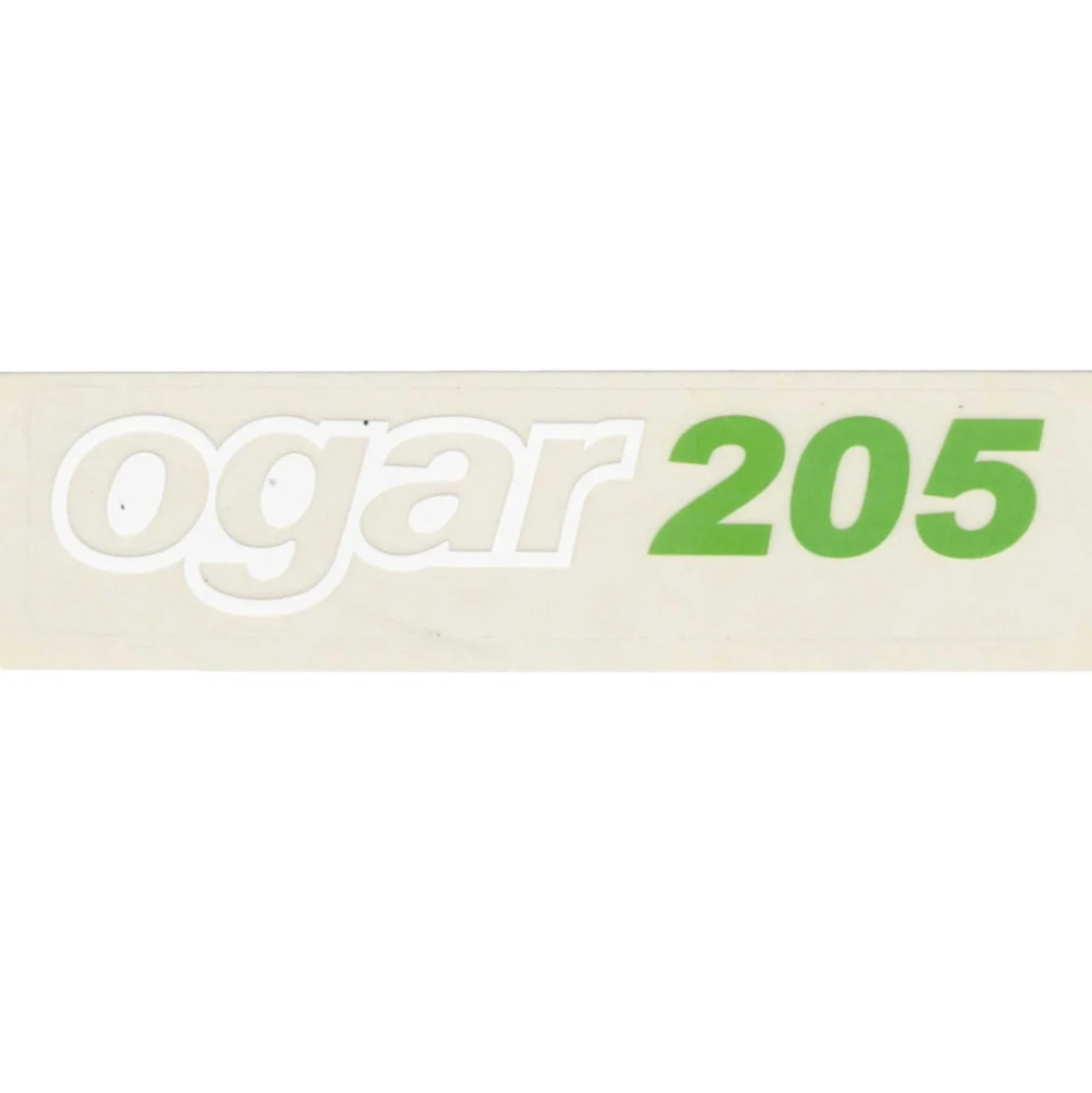 Naklejka pokrywy Romet ogar 205 zielona — ujęcie 1