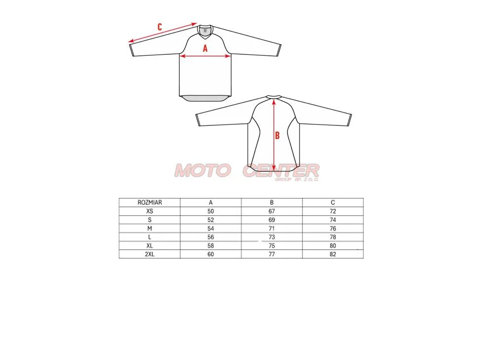 Bluza crossowa BLEXX AT-5110 czarna/niebieska M — ujęcie 2