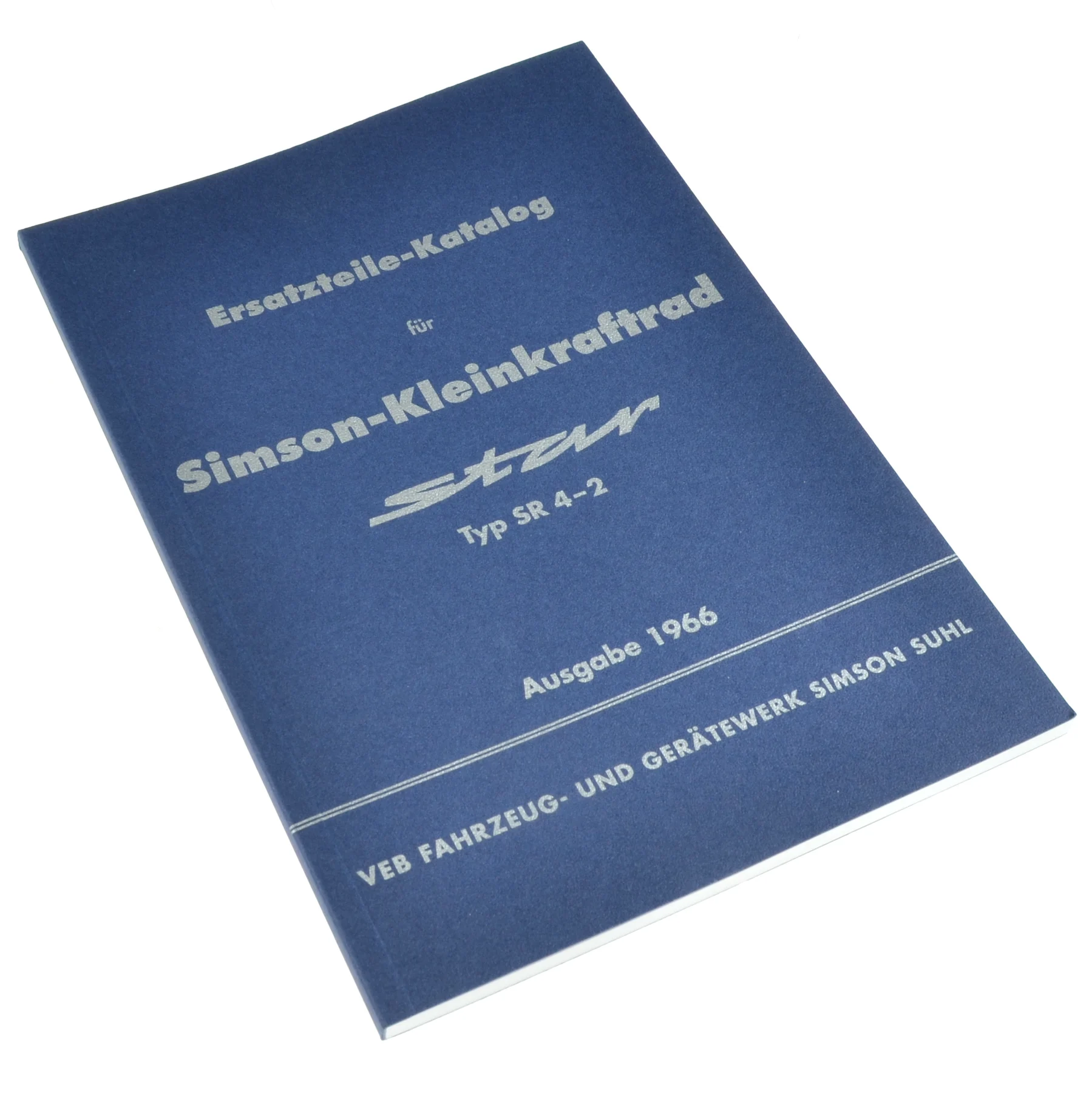 Katalog części Simson SR4-2 wydanie 1966 MZA