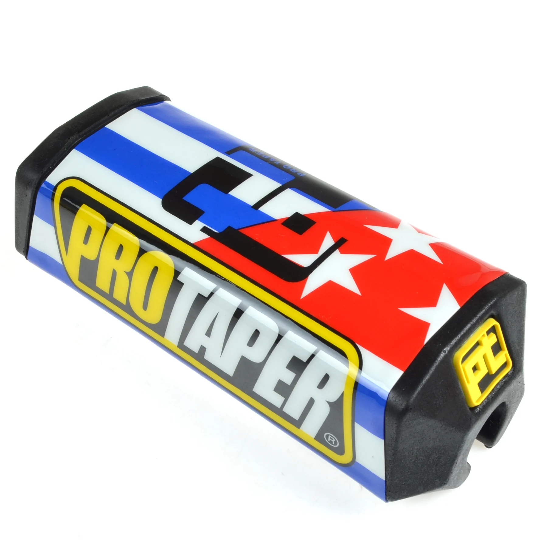 Gąbka na kierownicę protap Replika usa blue stripes czarna — ujęcie 1
