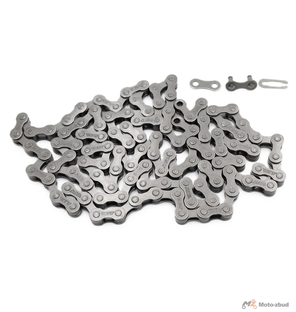 Łańcuch rowerowy 1/2 × 1/8 112 ogniw — ujęcie 1