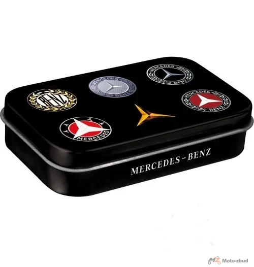 Miętówki Nostalgic-Art Mintbox XL — Mercedes-Benz — historia znaków — 40 g