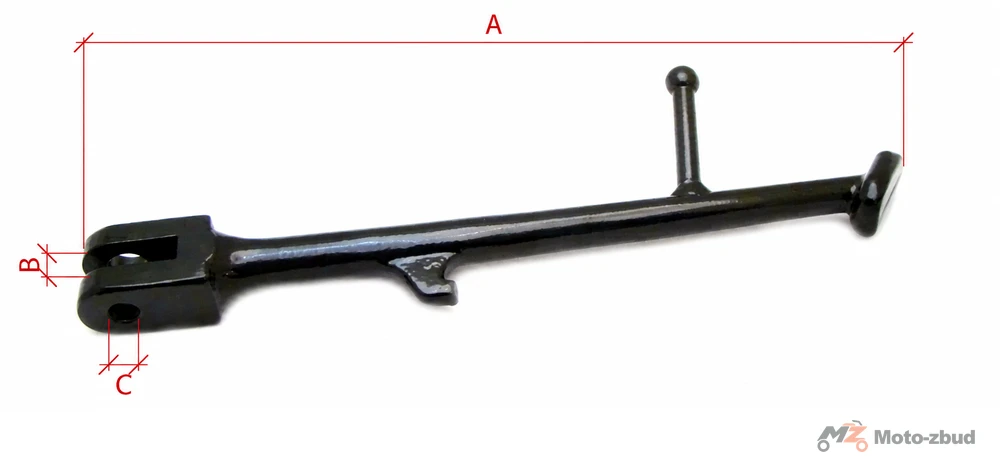 Junak M25 250 cm³ podpora boczna