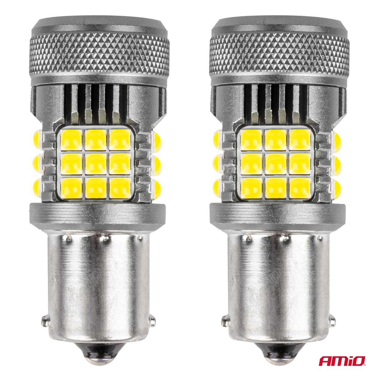 Żarówki LED CANBUS PRO series 1156 BA15S P21W R10W R5W 36x3030 SMD FAN White 12 V 24 V — ujęcie 2