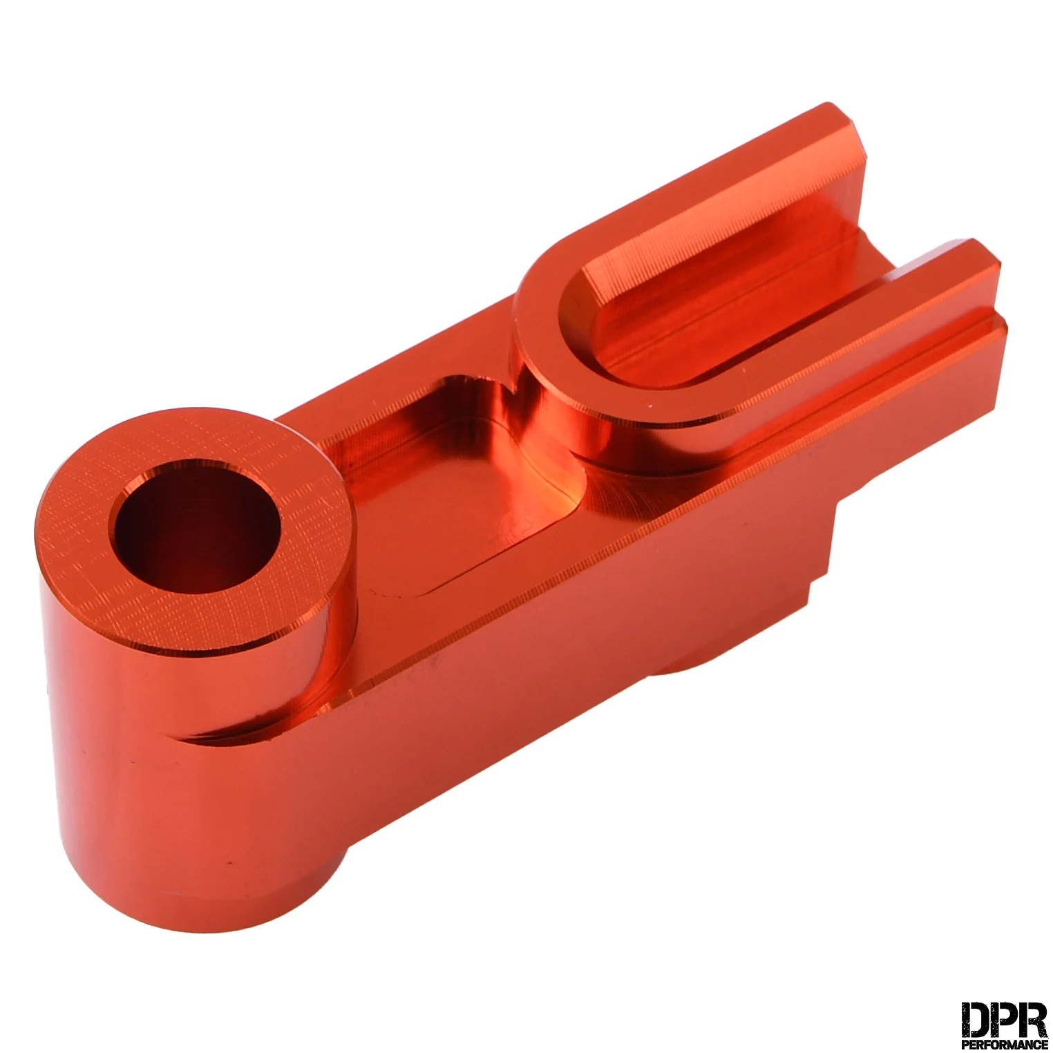 Blokada koła Simson aluminium CNC pomarańczowa DPR Performance — ujęcie 1