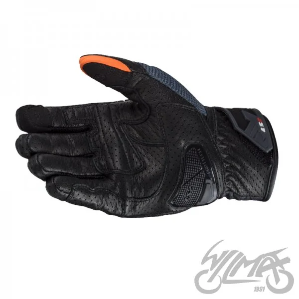 Rękawice LS2 air raptor man dark blue h-v orange S — ujęcie 2