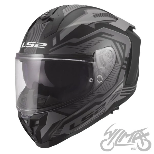 Kask LS2 FF817 Challenger II Dravix Grey — rozmiar S — ujęcie 1