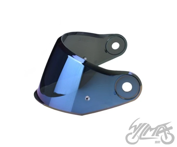 Szyba kasku FF812 lustrzanka iridium blue — ujęcie 2