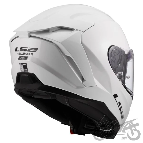 Kask LS2 FF817 Challenger II Solid White — rozmiar M — ujęcie 5