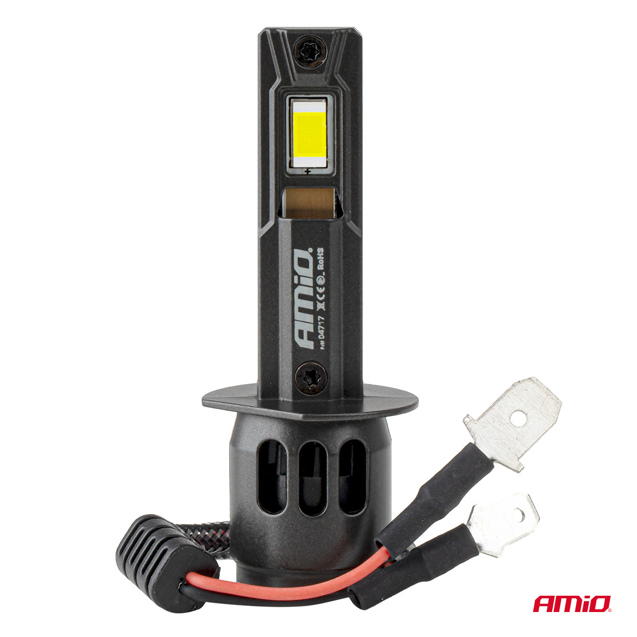 Żarówki samochodowe LED seria F25 PRO BLACK FULL CANBUS H1 68 W 12 V 24 V — ujęcie 6