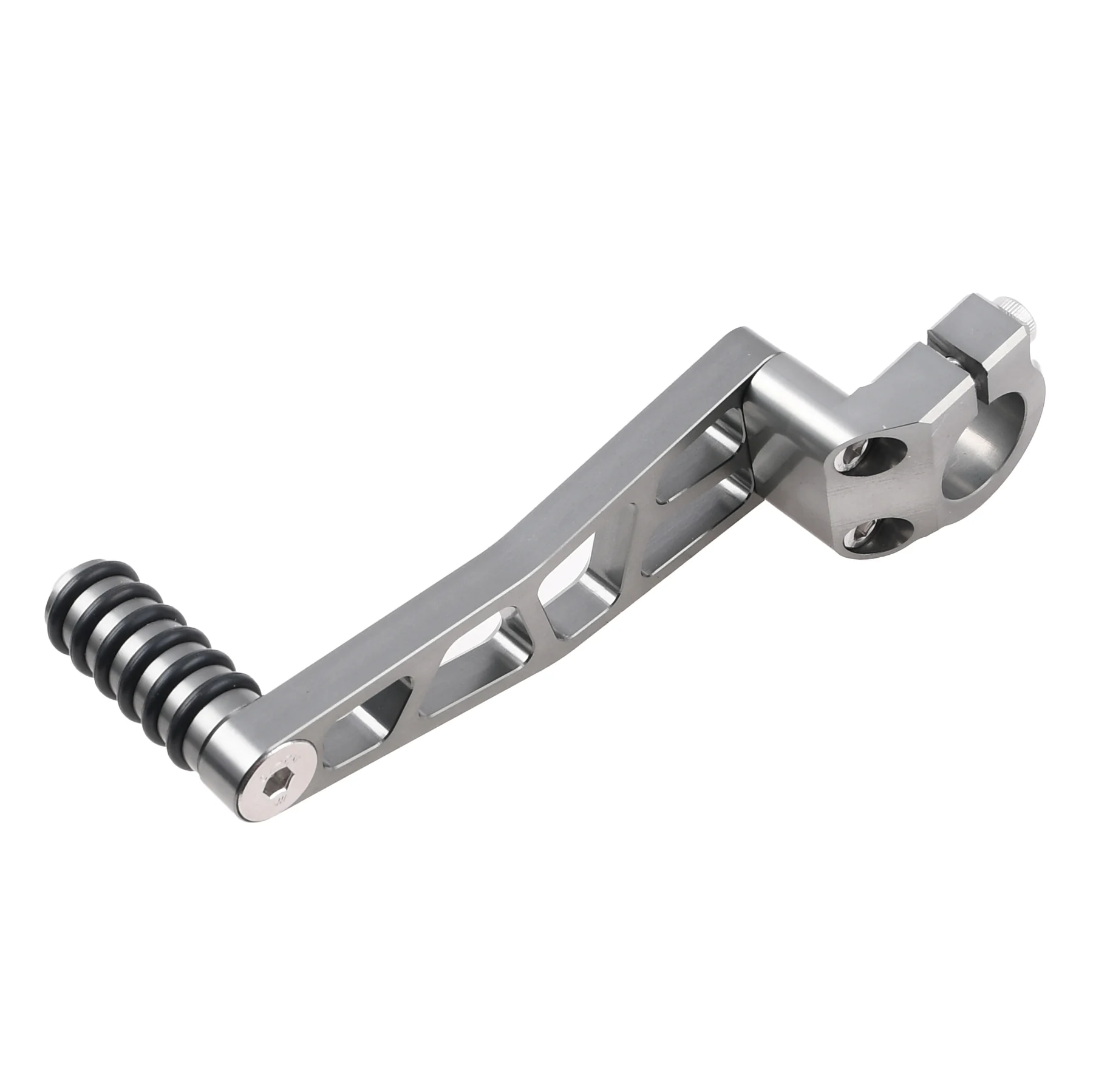 Dźwignia zmiany biegów Simson S51 titanium aluminium CNC racing DPR Performance — ujęcie 2